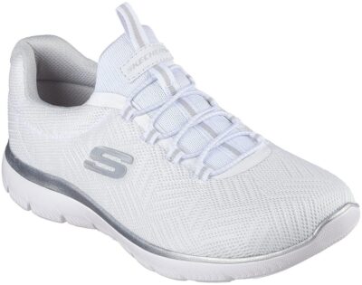 SKETCHERS Damen Stretch-Schnürung sportlicher Stil Gehen Laufen Arbeit Trainer-UK3-8