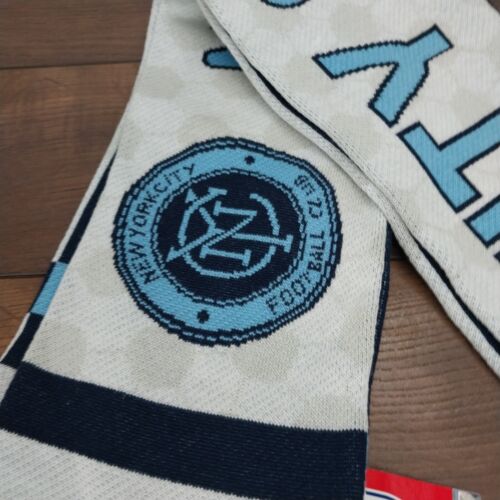 New York City FC "One City, One Club" Scarf Fanatics Soccer - Picture 2 of 5