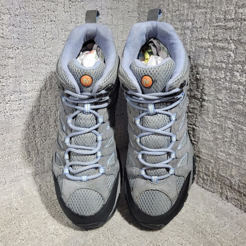 Merrell Moab 3 Women's Size 11 US Gray Suede Mid Waterproof Hiking Boots J88792 - Picture 8 of 10
