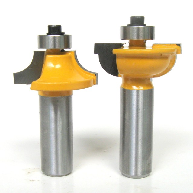 5pc 1/2 Shank Grill Glass Muntin Mullion Round Over Door Router Bit Set ...