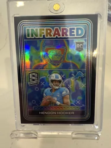 2023 PANINI SPECTRA Infrared Hendon Hooker Universal /99 RC CASE HIT SSP