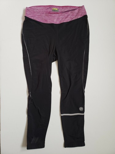 Reflective Cycling pants leggings Black 