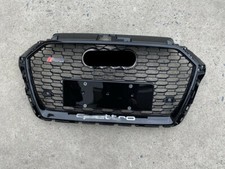 Für Audi A3 S3 2017-2020 RS3 Stil Grill Kühlergrill Frontgrill Glänzend Schwarz Für Audi A3 S3 2017-2020 RS3 Stil Grill Kühlergrill Frontgrill Glänzend Schwarz