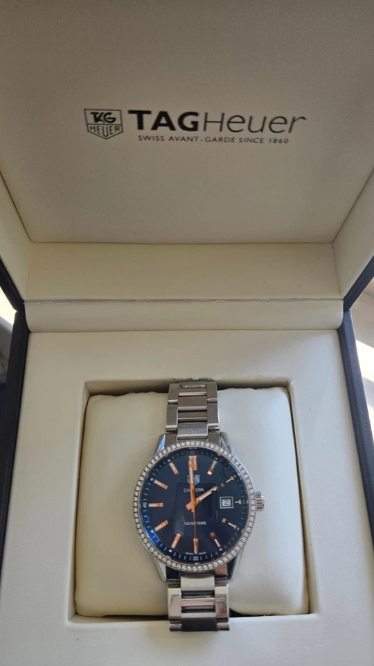 TAG Heuer Carrera Blue Women's Watch - WAR1114.BA06