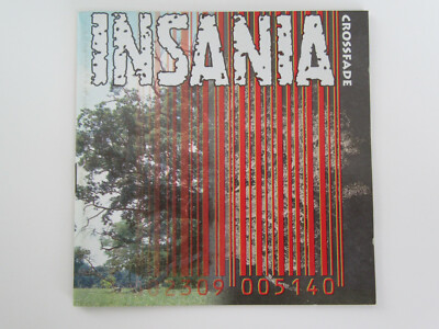 INSANIA Crossfade CD 1994 MEGA RARE OOP THRASH ORIGINAL 1st