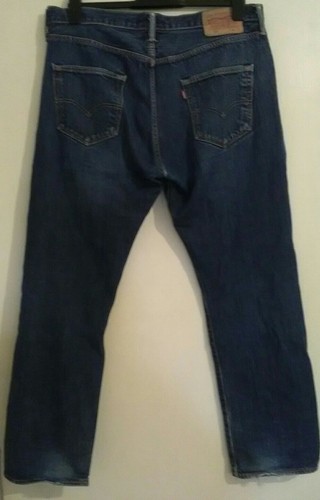 MC5- Levi’s 501 Jeans trousers. W34/L30. Used condition. - Picture 11 of 12