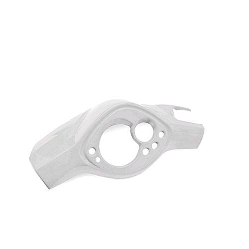 Couvre guidon adaptable Mach G blanc contre les fissures du plastique d'origine