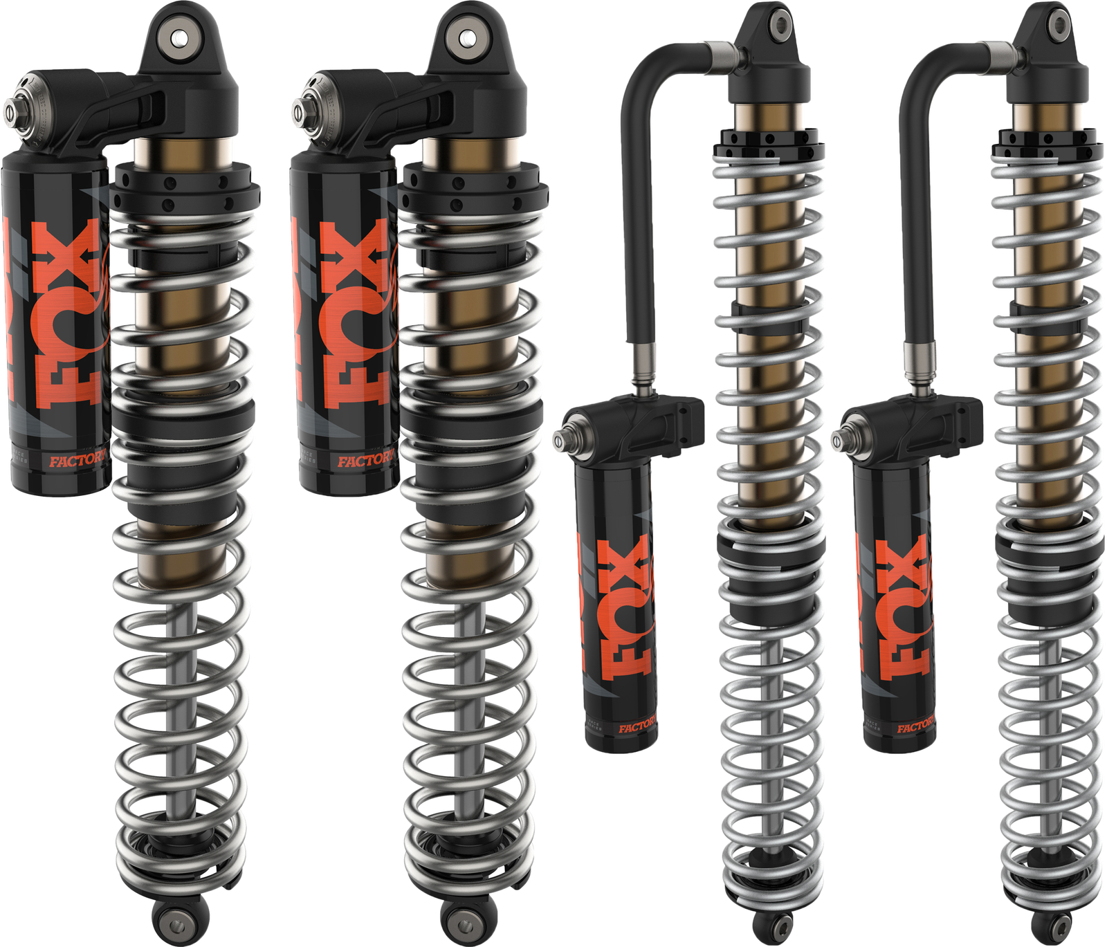 FOX 2017 RZR XP Turbo Polaris FACTORY RACE SERIES 2.5 RC3 POL FRONT