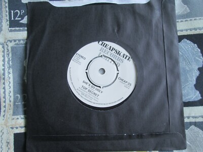 Top Secret    She's So Ugly Cheapskate Records    Cheap 35 UK 7'' Vinyl Single
