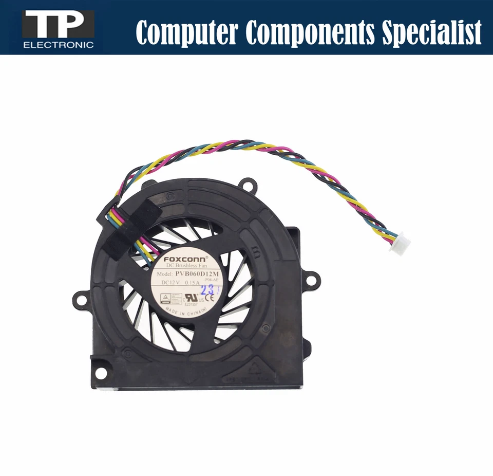 Server Fan For Foxconn PVB060D12M PVB060D12M-P04-AE EC12V 0.15A New - Image 2 of 2