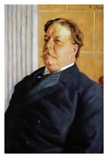 PRESIDENT WILLIAM HOWARD TAFT PRESIDENTIAL PAINTING 4X6 PHOTO