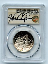 2020 S 50C Basketball Hall of Fame Commemorative PCGS PR70DCAM FS John Caliparri