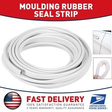 20feet U-channel Edge Trimrubber U Weather Strippingwhite Edge Trimcrashproof