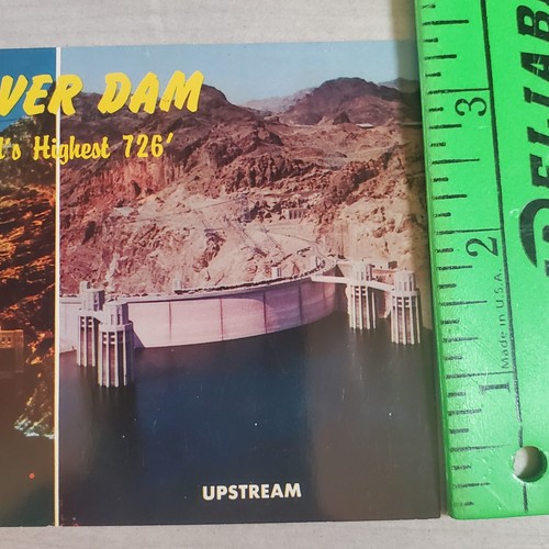 Postcard Hoover Dam Vintage Lake Mead Colorado River Arizona Nevada - Picture 3 of 13