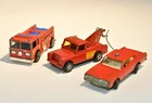 Lesney Matchbox Fire Chief Mercury No. 59 73 Corgi Land Rover Fire Eater Hotwhee