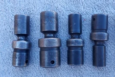 Snap On Swivel Sockets 6 Point 9/16 IPL 18A,3/4 IPL 24, 1/2 IPL 16 A, 5/8 IPL20A