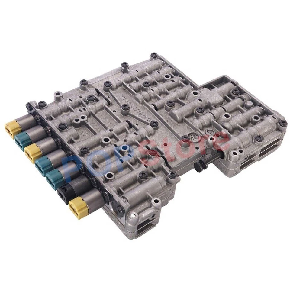 Cuerpo de válvula de transmisión ZF6HP19 con 7x solenoides para BMW 525i 530i X5 550i Foto 4 de 4