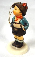 1985 SCHMID design by BERTA HUMMEL-ALPINE BOY CHRISTMAS ORNAMENT - 3rd & FINAL