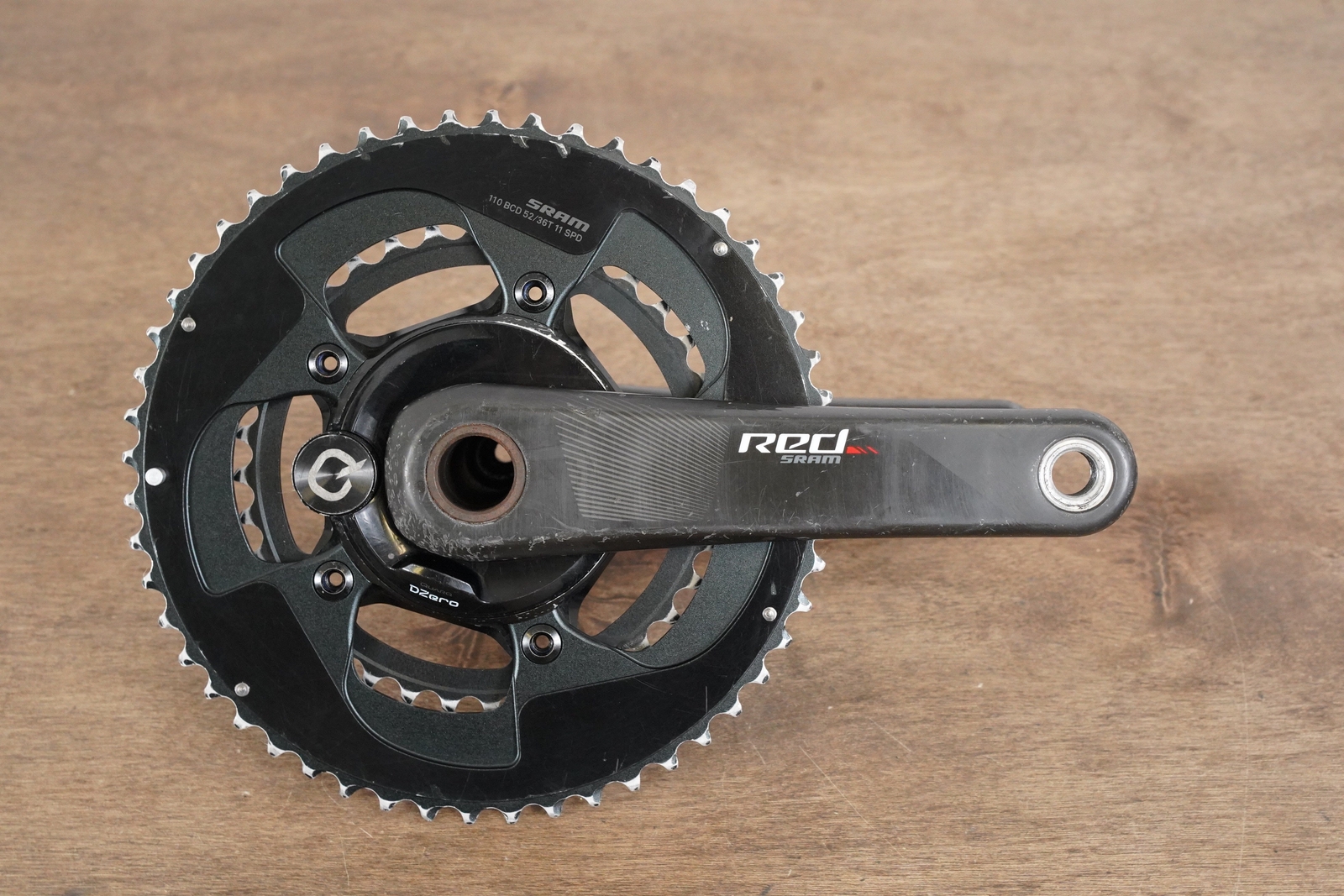 SRAM RED 22 GXP 170mm Quarq パワーメーター SRAM Red 22 Quarq GXP Powermeter Crankset - Components