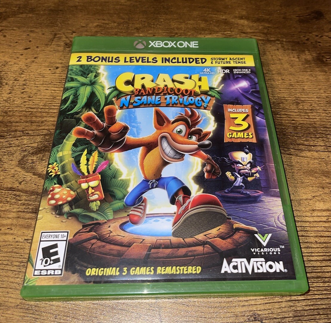 【中古】Crash Bandicoot N. Sane Trilogy (輸入版:北米) - XboxOne Crash Bandicoot N. Sane Trilogy - Microsoft - Xbox One | eBay