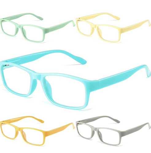 5-Pack Light Blocking Reading Glasses Anti Glare Lightweight 2.75 - Multicolor - 第 1/6 張圖片