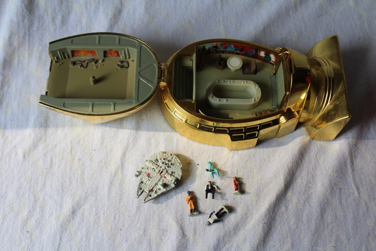 Star Wars Micro Machines C-3PO Cantina Transforming Head Playset w