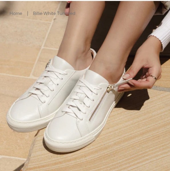 Frankie4 Billie Black Tumbled Zip Sneakers Women's Size US W 12, READ