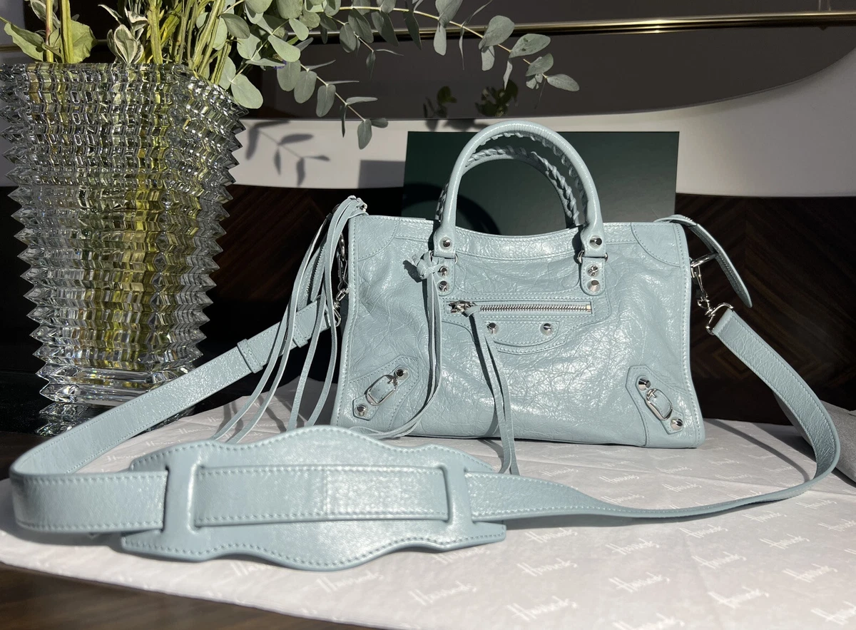Balenciaga 100 Genuine Small Classic City Handbag Shoulder Bag