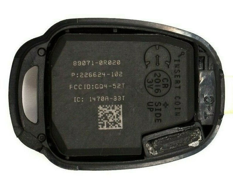 1 OEM Keyless Entry Toyota RAV4 Highlander Remote Head Key Fob H Chip GQ452T eBay