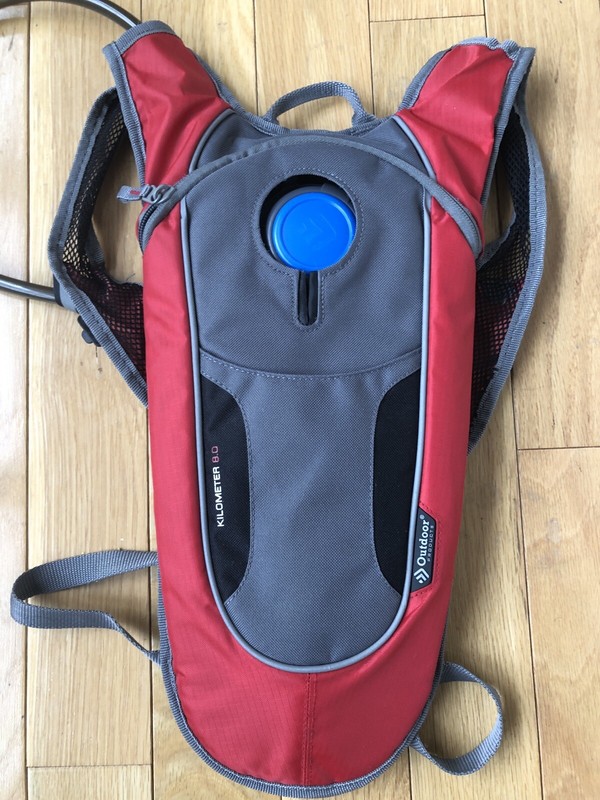 Outdoor Products Hydration Backpack Kilometer 8 with 2-Liter Reservoir,