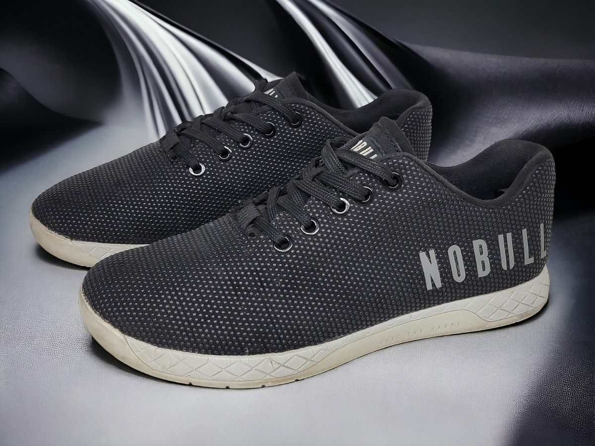 NOBULL Canvas Mid Trainer Black Ivy Mens 6.5 Womens 8 Training Shoes Sneaker NOBULL Ivy Black Trainer Men main image 4