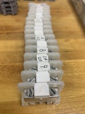 LOT OF 21 ALLEN BRADLEY 1492-F TERMINAL BLOCKS  B229