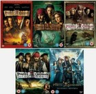 Pirates Caribbean 5 Dvd Collection