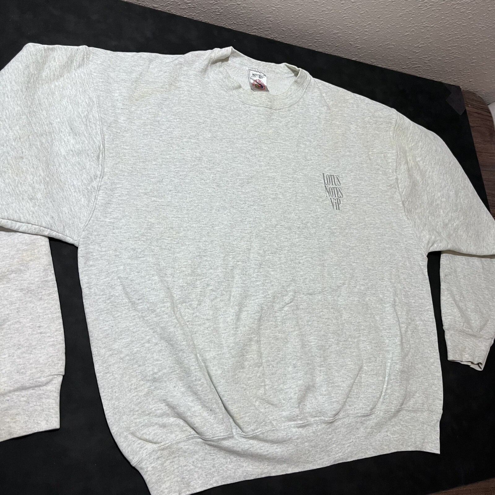 IBM Lotus Sweatshirt Vintage Computer Notes VIP 80s Apple USA Software Microsoft image 5
