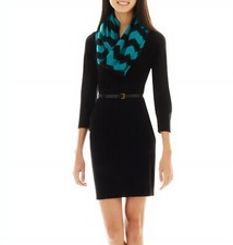 My Michelle Long-Sleeve Black Sweater Dress New Juniors Size XL Msrp $60.00