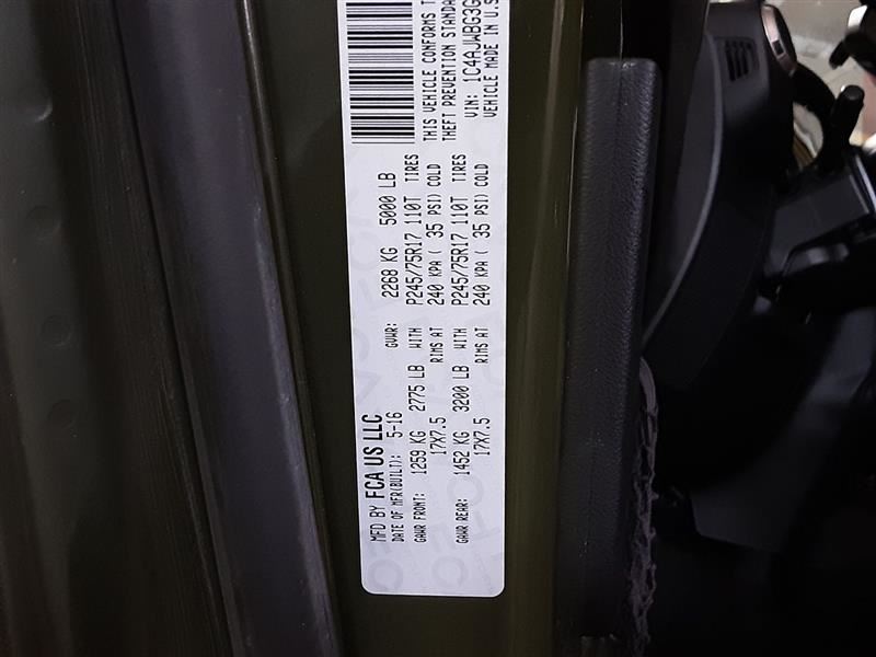 Jeep JK Wrangler OEM Steel Gas Tank Skid Plate 2 Door 2007-2017 148314