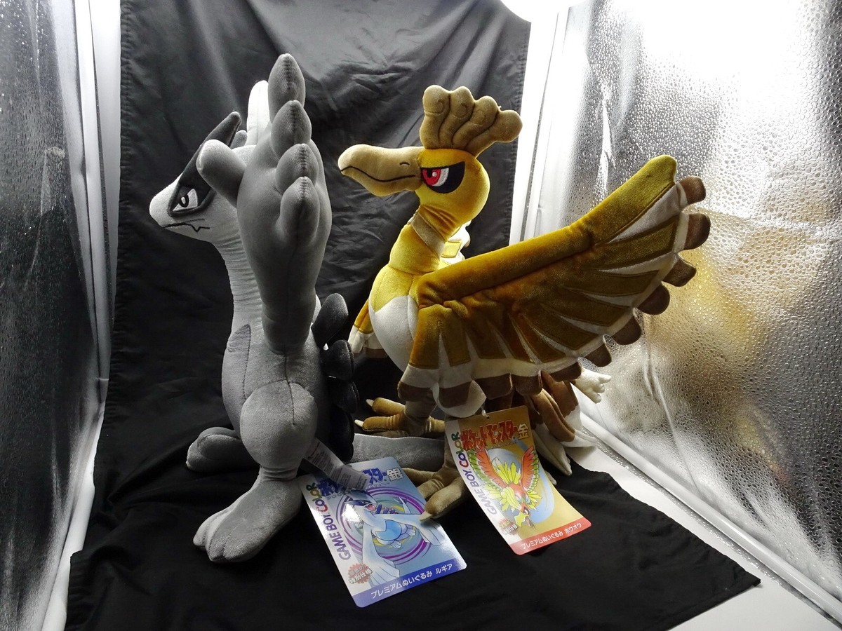 記念グッズ hokoukou Ho-oh Lugia Set Pokemon Cnter Gold Silver 25th Anniversary