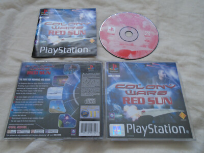 Colony Wars - Red Sun PS1 (KOMPLETT) selten Black Label Sony PlayStation