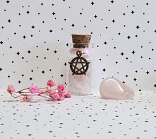 Witches Spell Bottle/Talisman For Love, Peace And Harmony