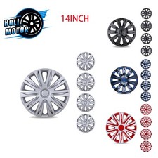 Universal 14 Lacquer Snap-on Full Hubcaps Wheel Covers Set Of 4 Steel Wheels Universal 14 Lacquer Snap-on Full Hubcaps Wheel Covers Set Of 4 Steel Wheels