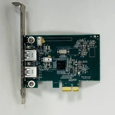 2-Port USB 3.0 PCI-Express PCIe Adapter Controller Card ~ Low Profile