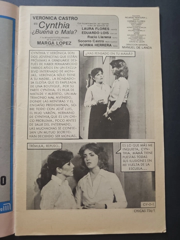 Veronica Castro Laura Flores Norma Herrera Chicas Magazine - Image 3 of 4