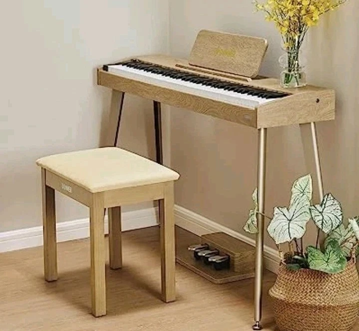 🎹Donner DDP-80 Piano Keyboard Bench + Storage Bookcase Comfortable Sturdy Stool - Imagem 3 de 3