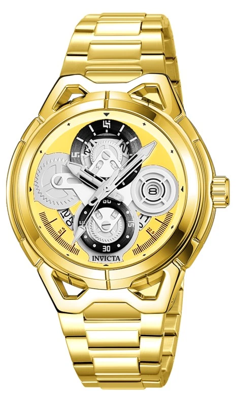 Invicta S1 Rally Gold Band Wristwatches for sale | eBay