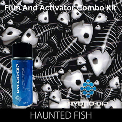 Hydro Dip  Film Activator Combo Kit HD-SKL342 Haunted Fish (50cm)