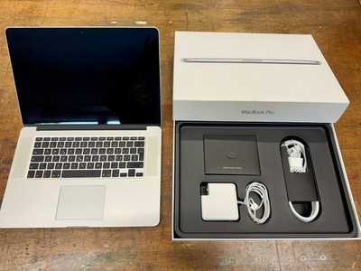 MacBook Pro 15  Retina Mid 2015   i7   16GB RAM   256GB SSD   sehr gepflegt -OVP