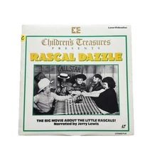 "Rascal Dazzle" Children's Treasure Laserdisc LD - Little Rascals Combined Ship