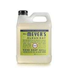 Mrs. Meyer's Clean Day Liquid Hand Soap Refill Lemon Verbena Scent 33 fl oz