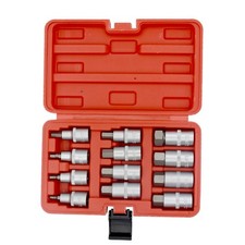 12Pcs 1/2 inch Drive  Hex Bit Socket Set H5 H6 H7 H8 H10 H12 H14 H16 H179538