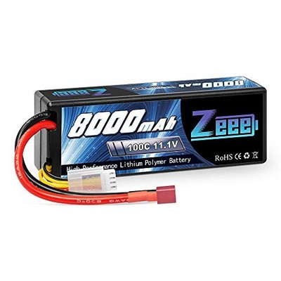 Zeee 3S Lipo Akku 11,1V 100C 8000mAh Hardcase Akku mit Deans T Stecker für